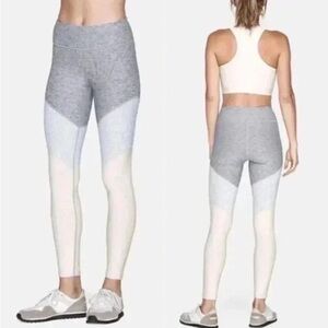 NEW outdoor voices Colorblock Springs warm up leggings S